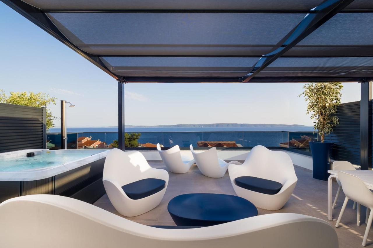 Luxury Apartment- Balcony- Private Rooftop And Jacuzzi- Common Pool トロギール エクステリア 写真