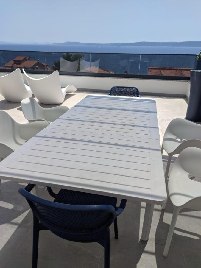 Luxury Apartment- Balcony- Private Rooftop And Jacuzzi- Common Pool トロギール エクステリア 写真