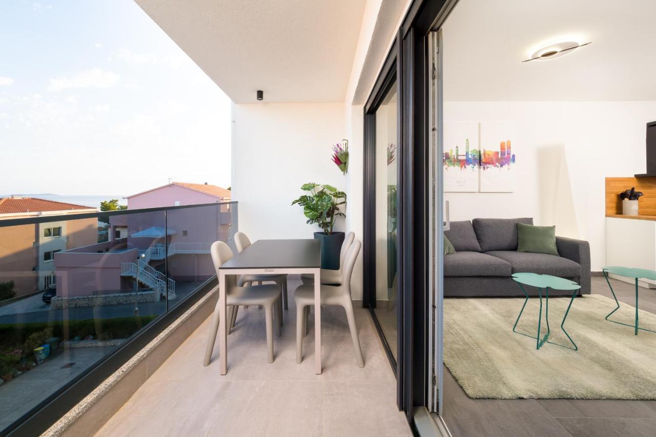 Luxury Apartment- Balcony- Private Rooftop And Jacuzzi- Common Pool トロギール エクステリア 写真