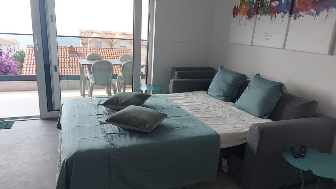 Luxury Apartment- Balcony- Private Rooftop And Jacuzzi- Common Pool トロギール エクステリア 写真